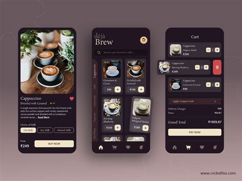 Coffee Shop App Original Ui With Flutter