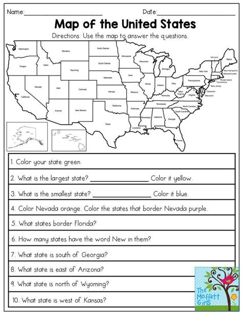 5th Grade Geography Questions