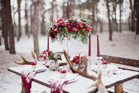 How To Style A Christmas Wedding Beneva Weddings