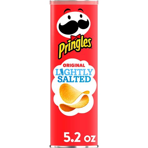 Pringles Potato Crisps Chips Lightly Salted Original Snacks On The Go