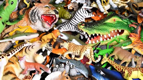 150 Wild Animals Toys Jungle Animal 150 Toy Sharks Crocodile Sea