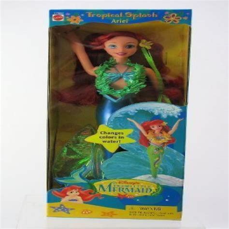 Mattel Disney The Babe Mermaid Tropical Splash Ariel Walmart Com