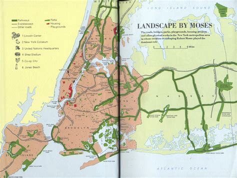 robert moses legacy map — nyc urbanism