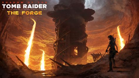 Shadow of the Tomb Raider - The Forge DLC Key Art 4k Ultra HD Wallpaper | Background Image ...