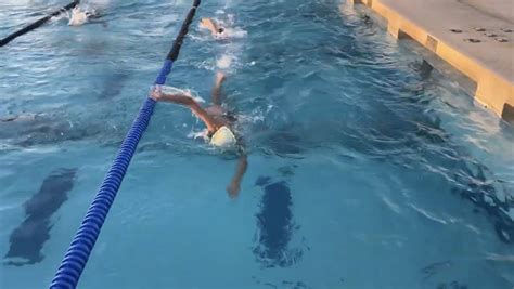 swimswam drill of the month paddle push freestyle with gold medal swim club
