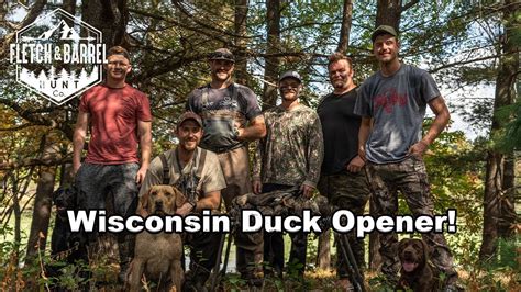 Duck Hunting In Wisconsin Opening Morning Action Youtube