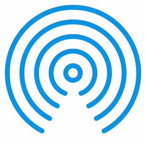 Radio Signal Waves Icon Download On Iconfinder