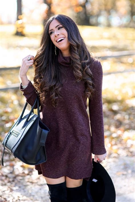 Opt for a tunic if you are not comfortable with short tops. Thanksgiving Dinner Outfit Idea | The Sweetest Thing ...