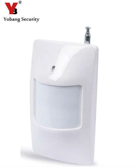 The quad high quality sensor detects motion crossing the beam; Yobang Security Wireless Intelligent Pet immunity Detector ...