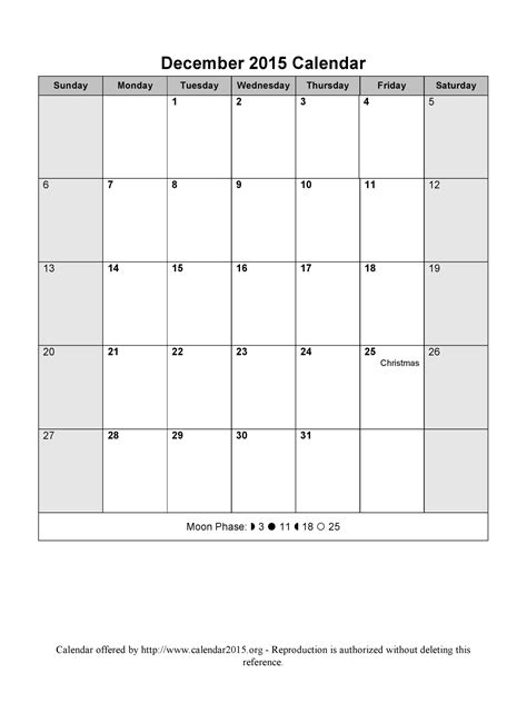 16 2015 Word Calendar Template Images 2015 Monthly Calendar Template