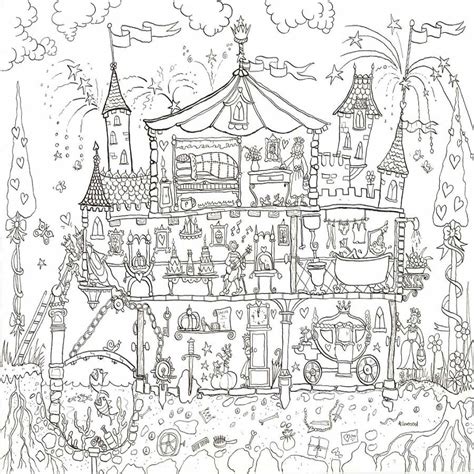 Princess Palace Colouring In Poster By Really Giant Posters
