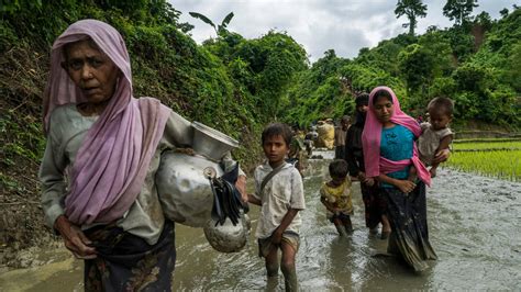 Desperate Rohingya Flee Myanmar On Trail Of Suffering ‘it Is All Gone’ The New York Times