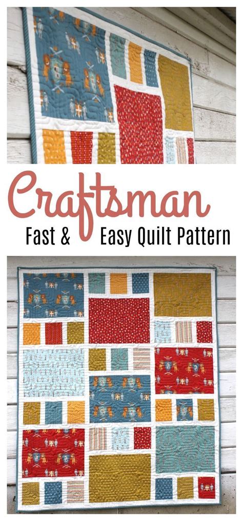 Easy Craftsman Crib Quilt Pattern Quilt Decor