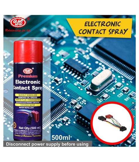 Ue Premium Electronic Contact Cleaner Spray Cleans Sensitive