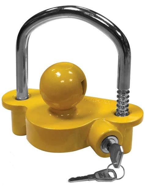 Universal Tow Ball Hitch Lock For Trailers Caravans Heavy Duty And