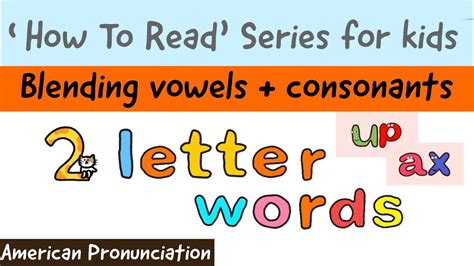 Phonics For Kids Two Letter Words Phonics Preshool Lessons Two
