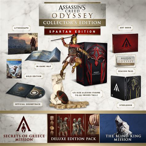 Buy Assassins Creed Odyssey Spartan Collectors Edition For Ps4