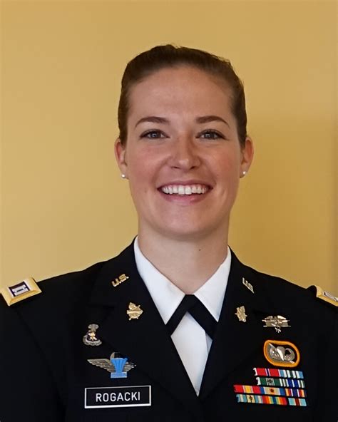 United States Army Captain And Msda Alumna Stasia M Rogacki Named As