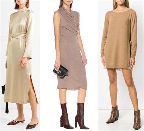 What Color Shoes To Wear With A Beige Dress Outfit Or Taupe Dress