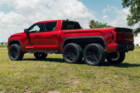 2022 Toyota Tundra 6x6 Is Finished Debuts In Florida On Vossen Wheels