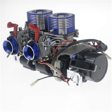 58cc Two Cylinder Gas Engine For 15 Rcmk Zenoah Marine Gas Engine Rc Boat Ebay