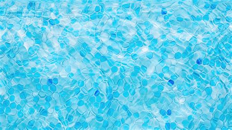 Seamless Caustic Texture Mosaic Of A Sparkling Water Swimming Pool Background Sea Water Pool