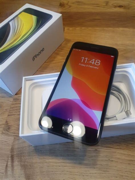 apple iphone se 2nd gen 64gb black unlocked for sale online ebay