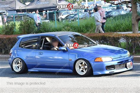 Stancenation 2016 Honda Civic 5th Eg Hellaflush Usdm Tsuraichi Blue