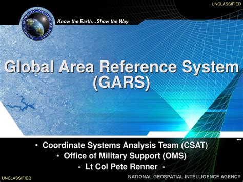 Ppt Global Area Reference System Gars Powerpoint Presentation Free