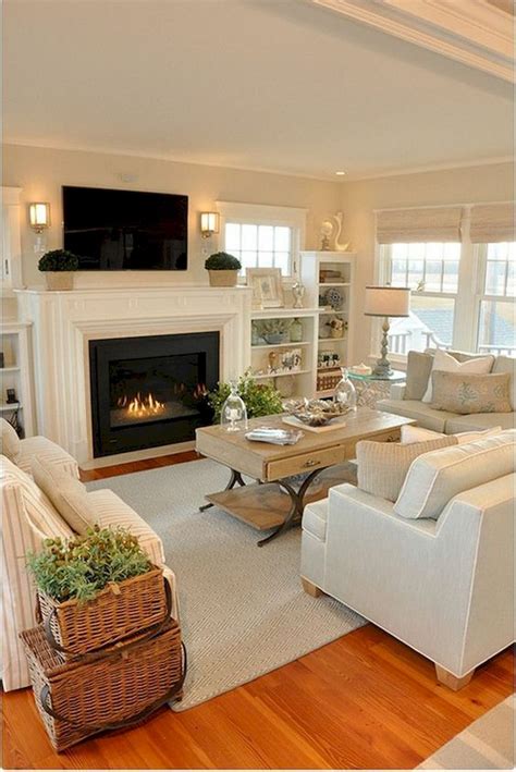 Nice 30 Stunning Farmhouse Living Room Decor Ideas Coachdecor