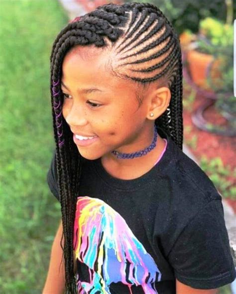 Pull half of her hair up into a. 20 New Little Black Girl Hairstyles with Cuteness Overload ...