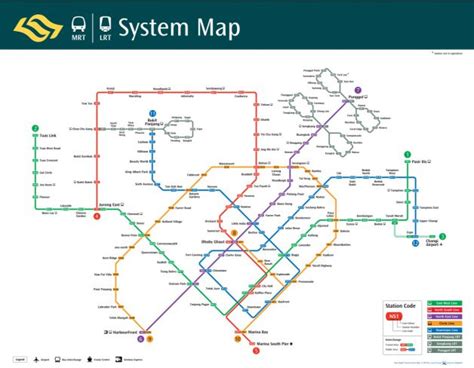 When your mrt is slower than shuttle, there isn't much point. LTA releases new MRT Map that's easier to view and comes with prominent landmarks | Great Deals ...