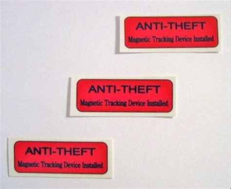 Custom Made Anti Theft Labels Packaging Type Standard At Rs 10000