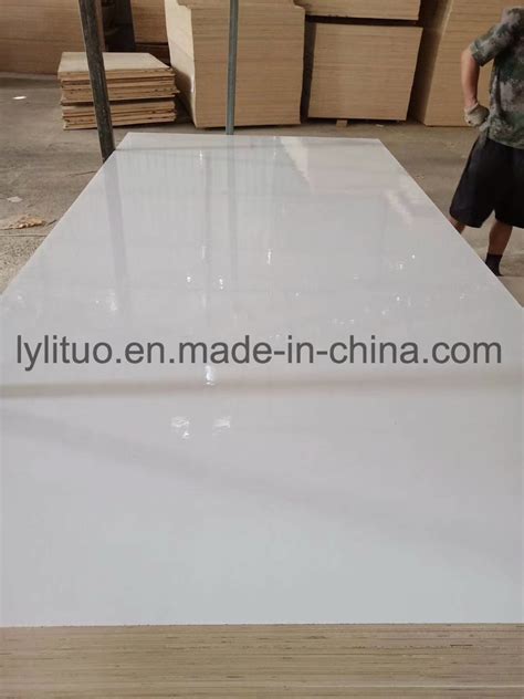 High Glossy White High Pressure Laminate Hpl For Furniture China