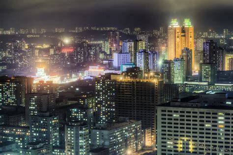 Every night, the vast majority of north korea goes totally black. Demand for Solar-Powered Light Grows in North Korea
