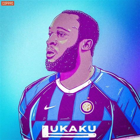 COPA90 On Twitter Football Illustration Football Drawing Romelu Lukaku