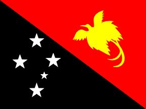 Prior to 1970, papua new guinea was known as the australian trust territory of papua and new guinea, and its flag for sporting events was the bird of paradise on a green background. Papua New Guinea - Fahnen Flaggen Fahne Flagge Flaggenshop ...
