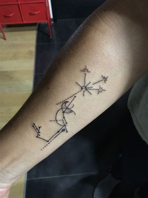 Scorpio Tattoo Constellation