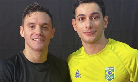 para estar em tóquio dois caratecas brasileiros treinam juntos em sc