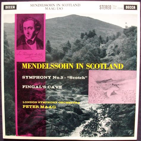 Mendelssohn London Symphony Orchestra Peter Maag Mendelssohn In