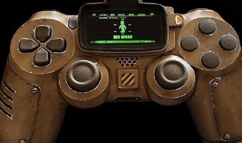 Ps4 Dieser Fallout Controller Sieht Aus Als Hätte Er Die Apokalypse