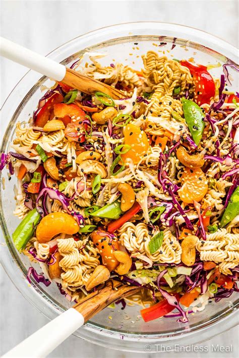 BEST Ramen Noodle Salad Recipe The Endless Meal
