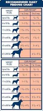 Maybe you would like to learn more about one of these? Blue Buffalo Large Breed Puppy Food Feeding Chart | Large ...