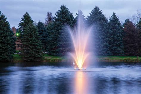 Outdoor Lake Fountain The Amherst Fountains 2 Go