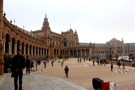 Spain (a country in europe). Plaza de España - in Seville - Thousand Wonders