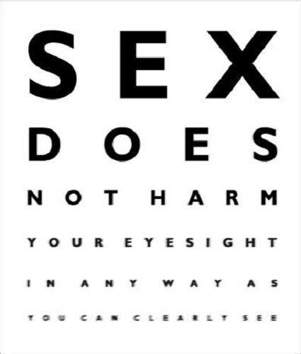 Funny Humour Birthday Greeting Card Eye Test Chart Optician Sex Not Free Download Nude Photo