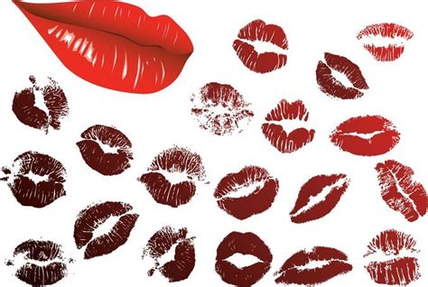 Vector Lips Kiss Vector For Free Download Freeimages