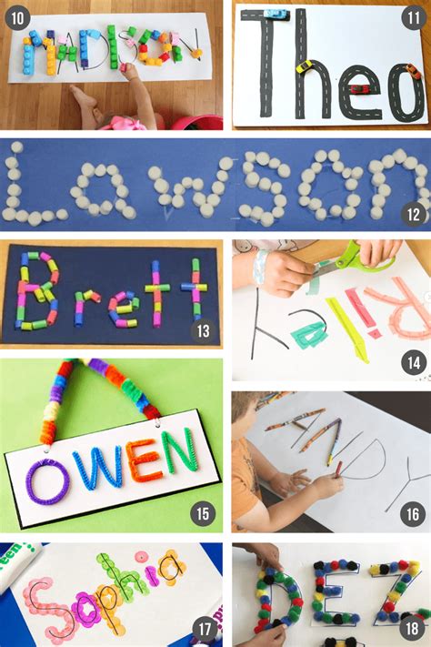100 Genius Name Activities For Preschool And Kindergarten What Moms Love