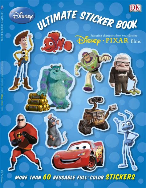 Ultimate Sticker Book Disney Pixar Dk Us