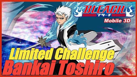 Bleach Mobile D Gameplay Limited Challenge Bankai Toshiro
